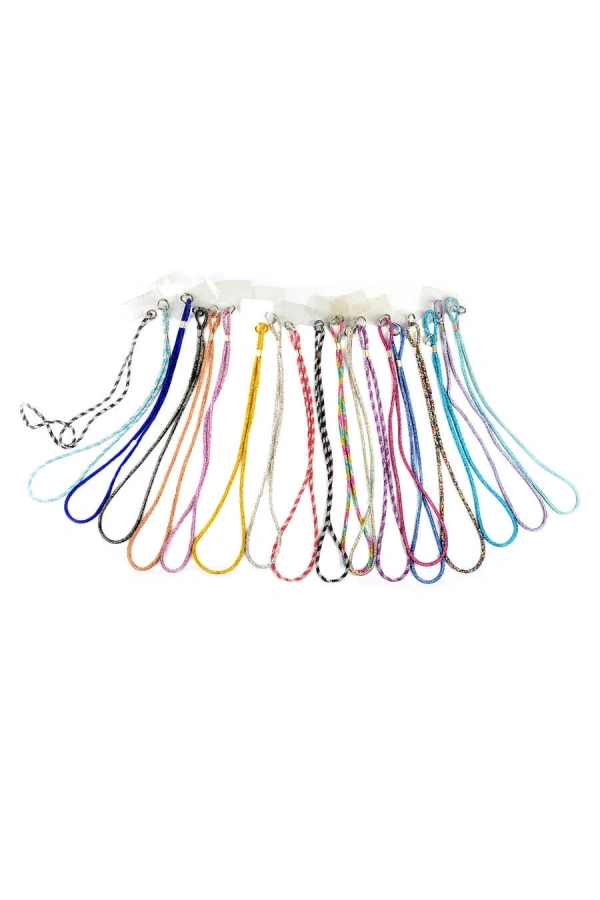 Zore Cep Telefonu Full Taşlı Halat İp 95 cm