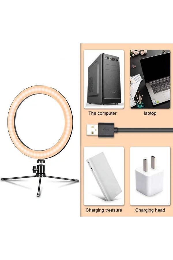Zore CT-001 Işıklı Tripod Ring Light