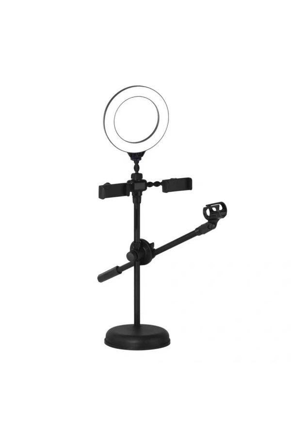 Zore Dual Big Light Işıklı Telefon Tutucu 16 cm Ring Light