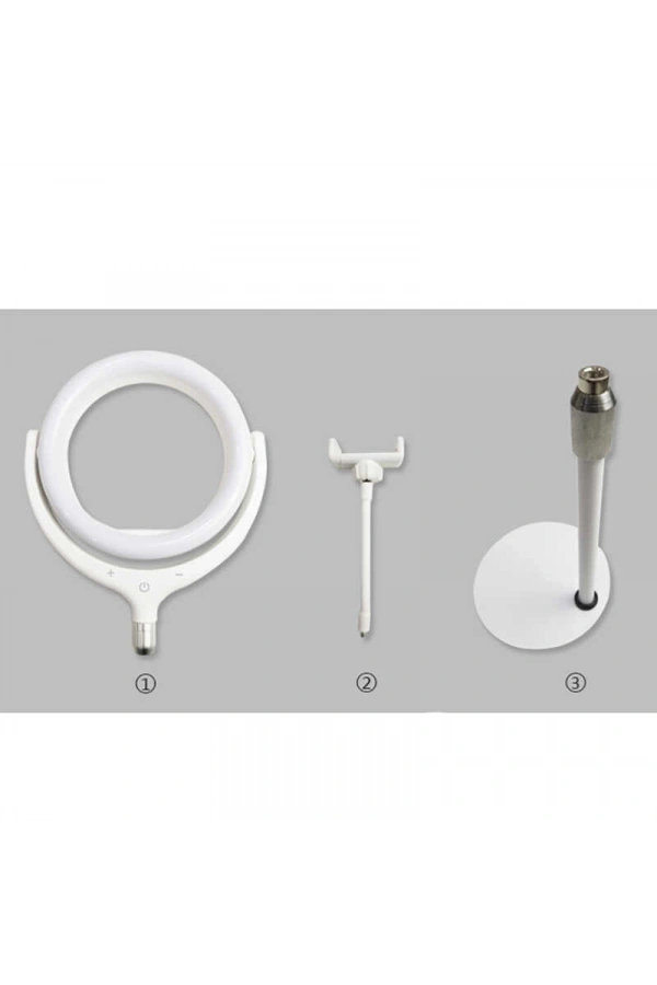 Zore F-539A Işıklı Telefon Tutucu Ring Light