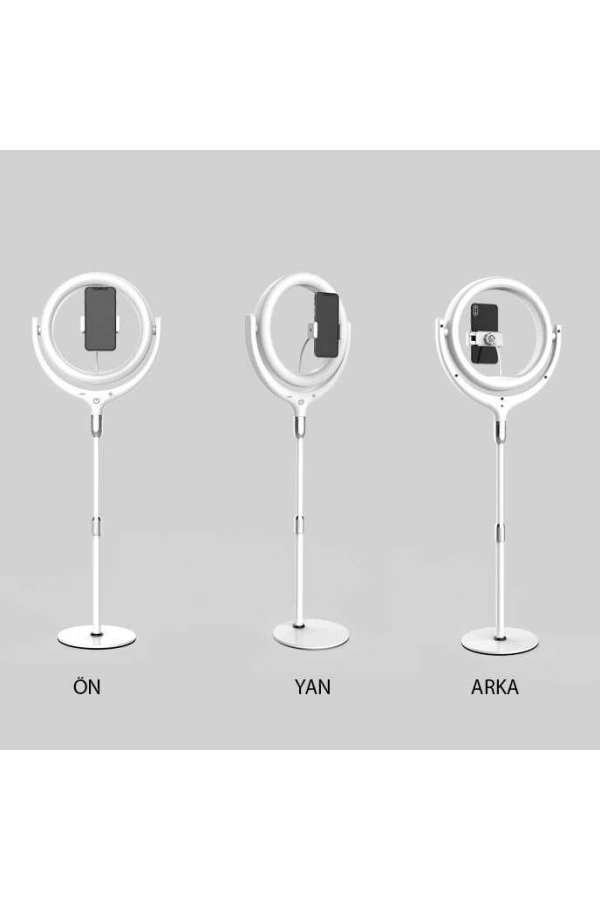 Zore F-539A Işıklı Telefon Tutucu Ring Light