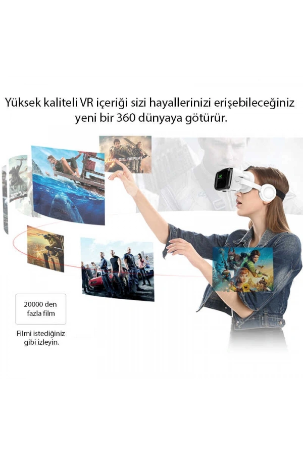 Zore G04E VR Shinecon 3D Sanal Gerçeklik Gözlüğü