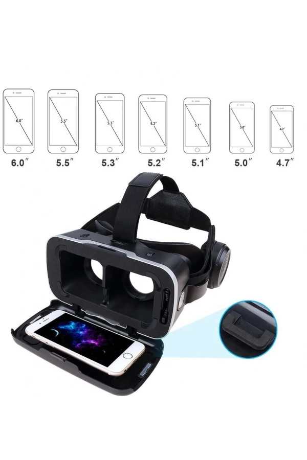 Zore G04E VR Shinecon 3D Sanal Gerçeklik Gözlüğü