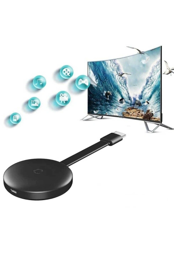 Zore G12 Chromecast Kablosuz HDMI Ses ve Görüntü Aktarıcı