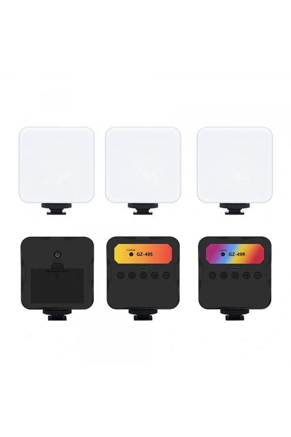 Zore GZ49S RGB Light Işıklı Telefon Tutucu Ring Light