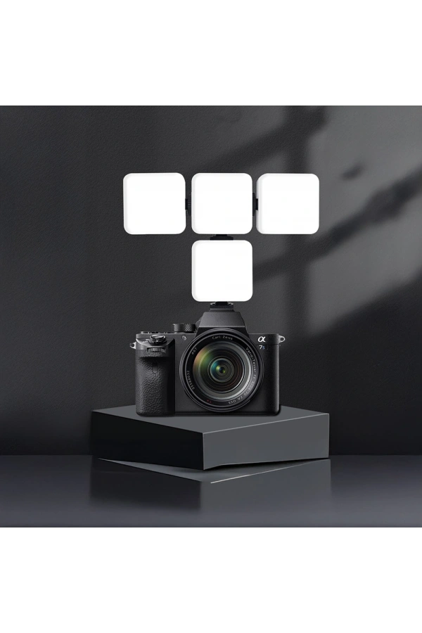 Zore GZ49S RGB Light Işıklı Telefon Tutucu Ring Light