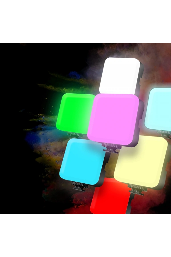 Zore GZ49S RGB Light Işıklı Telefon Tutucu Ring Light