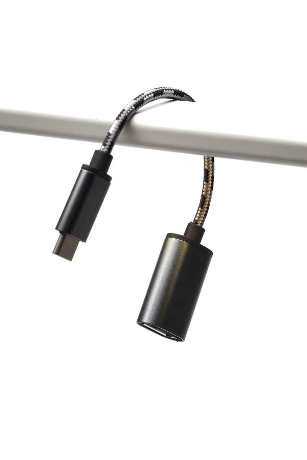 Zore Kablolu Metal Type-C Otg