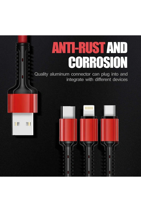 Zore LC93 3 in 1 Usb Kablo