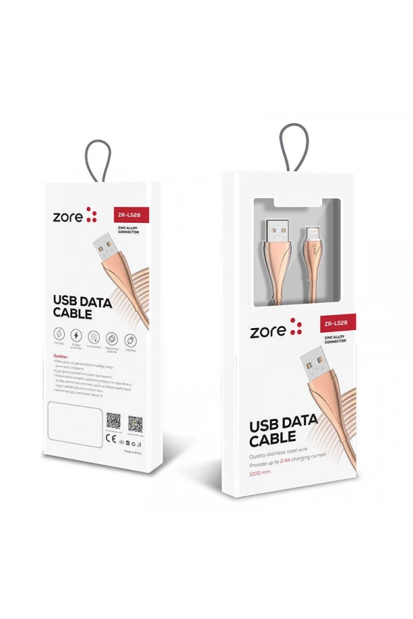 Zore LS28 Lightning Usb Kablo