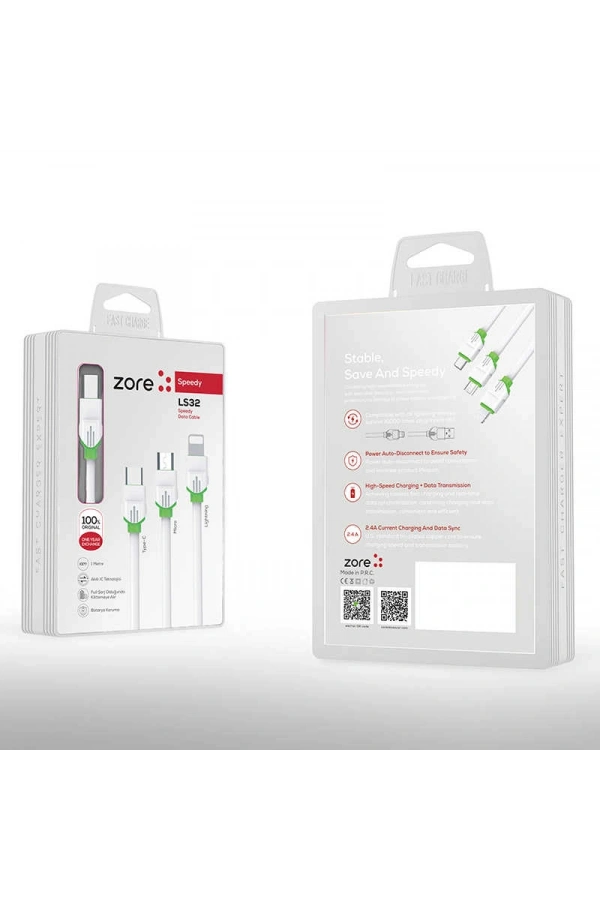 Zore LS32 Type-C Usb Kablo