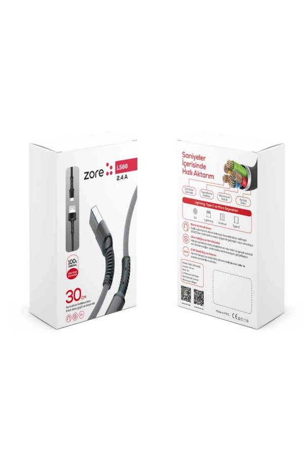 Zore LS66 Micro Usb Kablo