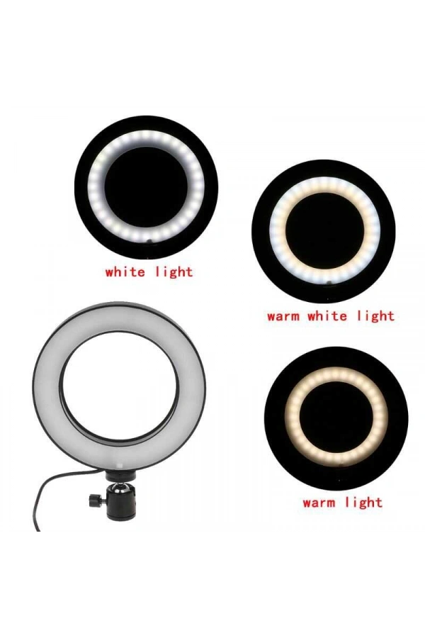 Zore M-16 Işıklı Telefon Tutucu Ring Light