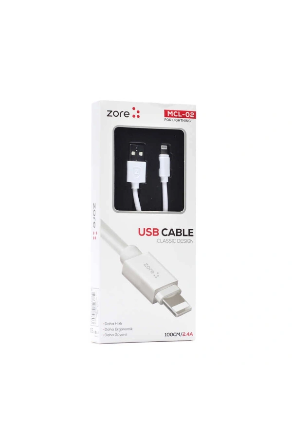 Zore MCL-02 Lightning Usb Kablo