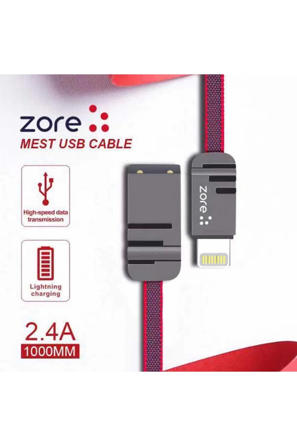 Zore Mest Lightning Usb Kablo 1M