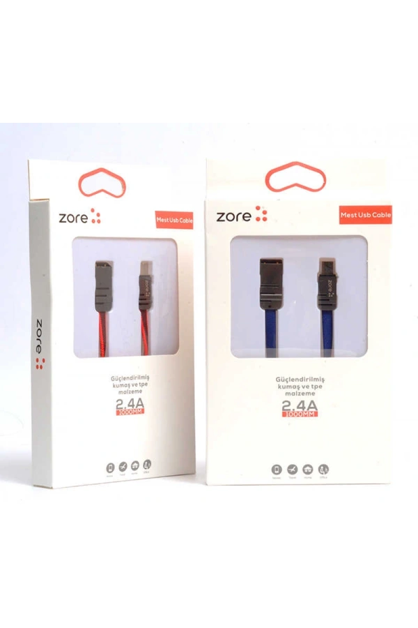 Zore Mest Type-C Usb Kablo 1M