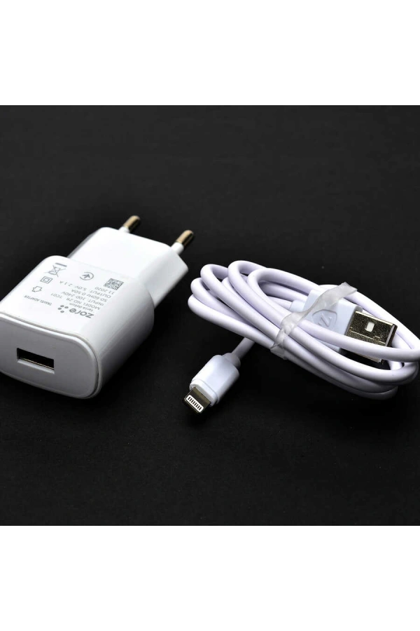 Zore Metro Serisi ZR-TC01 Lightning 2 in 1 Şarj Seti