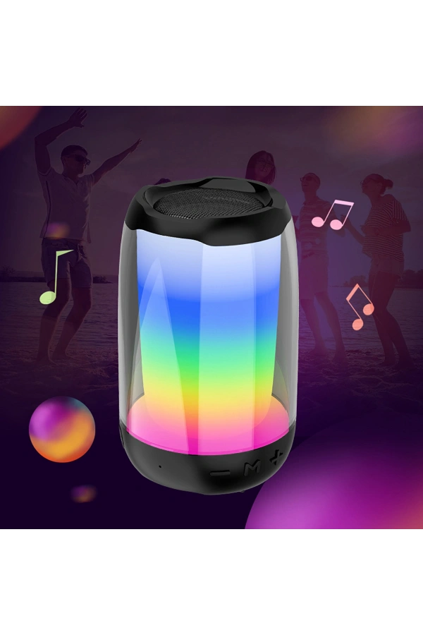 Zore NBY8893A Ayarlanabilir RGB Işıklı Bluetooth Hoparlör Speaker