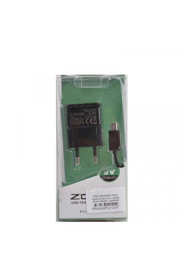 Zore Note 2 2 in 1 Micro Ev Şarj Seti