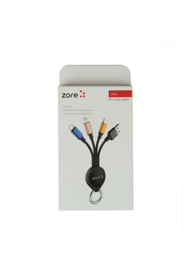 Zore OKS 3 in 1 Usb Kablo