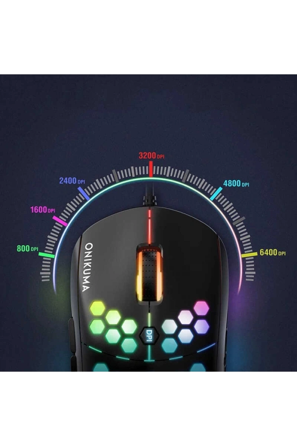 Zore Onikuma CW903 RGB Oyuncu Mouse