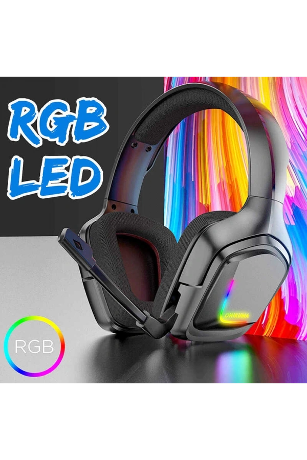 Zore Onikuma K20 RGB Oyuncu Kulaklığı 3.5mm