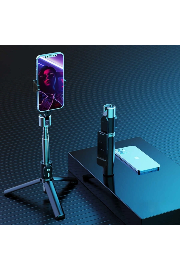 Zore P60 Plus Çok Fonksiyonlu Selfie Çubuğu