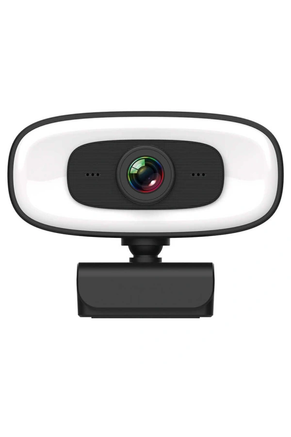 Zore PC-10 2K HD Görüntü Kaliteli Mikrofonlu Işıklı Tak Çalıştır Webcam