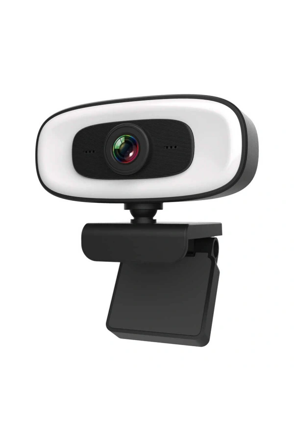 Zore PC-10 2K HD Görüntü Kaliteli Mikrofonlu Işıklı Tak Çalıştır Webcam