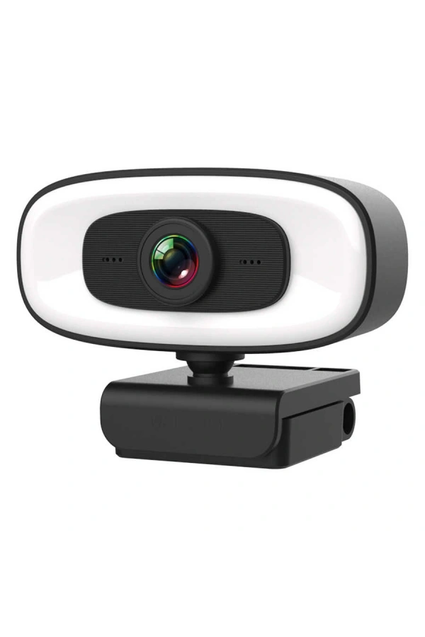 Zore PC-10 2K HD Görüntü Kaliteli Mikrofonlu Işıklı Tak Çalıştır Webcam