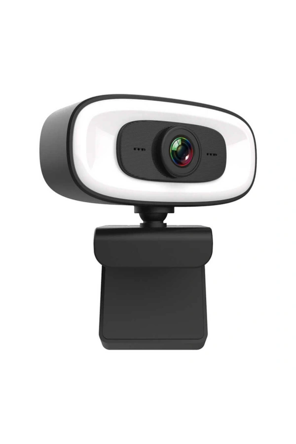 Zore PC-10 2K HD Görüntü Kaliteli Mikrofonlu Işıklı Tak Çalıştır Webcam