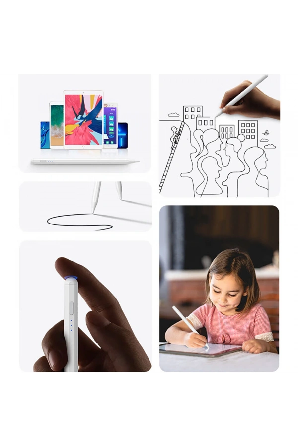 Zore Pencil 10 Eğim Özellikli Dokunmatik Çizim Kalemi