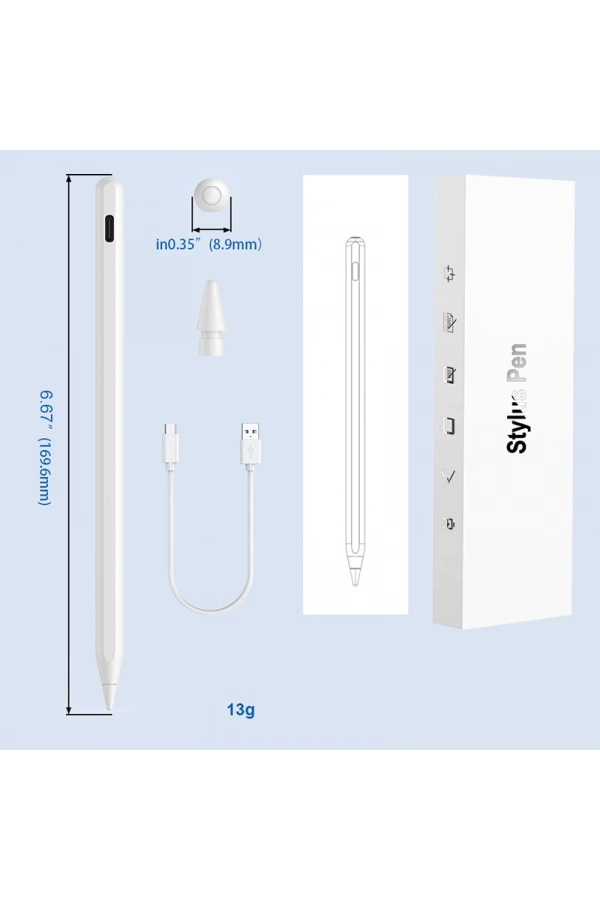 Zore Pencil 17 Stylus Dokunmatik Tablet Kalemi