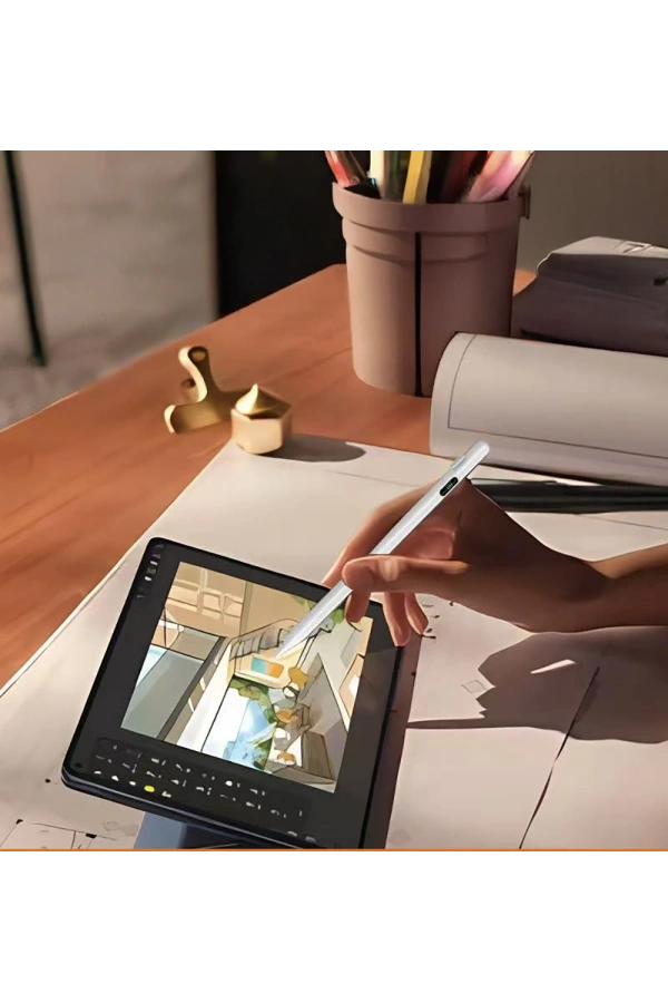 Zore Pencil 19 Stylus Dijital Led Göstergeli Dokunmatik Tablet Kalemi