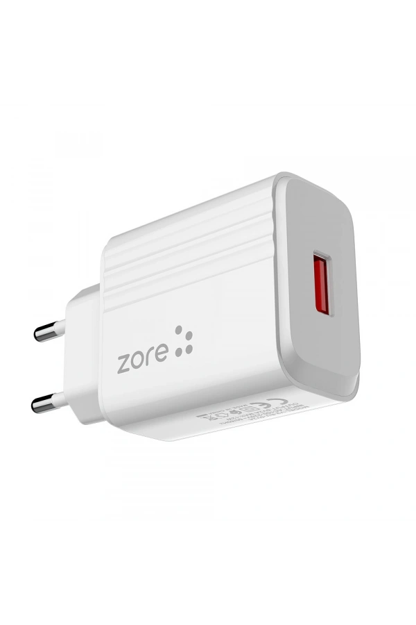 Zore Play Serisi PL1 Type-C 2in1 Seyahat Şarj Aleti 12W