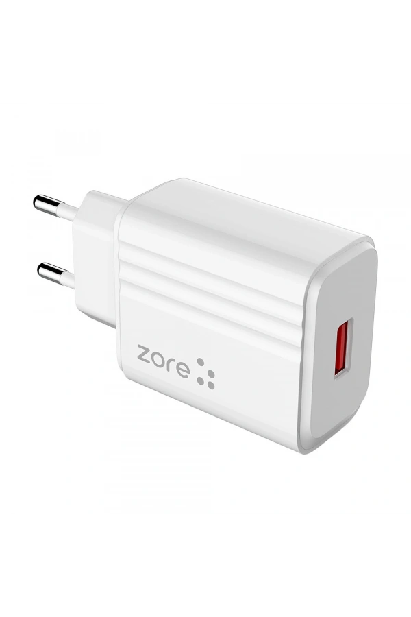 Zore Play Serisi PL1 Type-C 2in1 Seyahat Şarj Aleti 12W