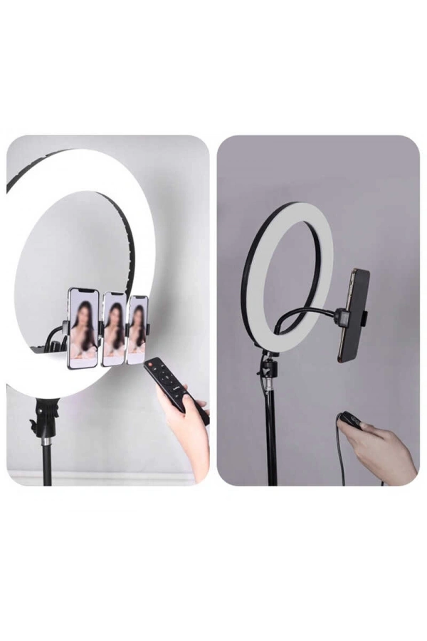 Zore RL-21 Işıklı Telefon Tutucu Ring Light