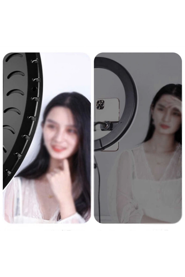 Zore RL-21 Işıklı Telefon Tutucu Ring Light