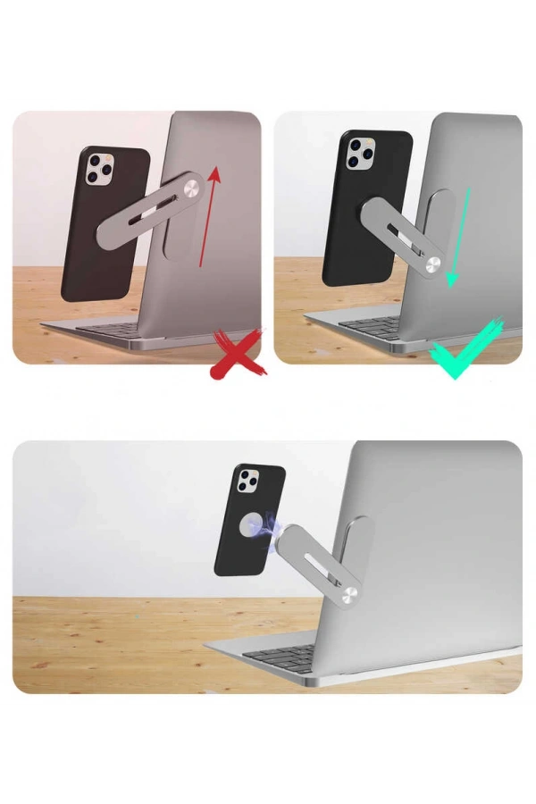 Zore SJ05 Laptop - Monitör Telefon Tutucu
