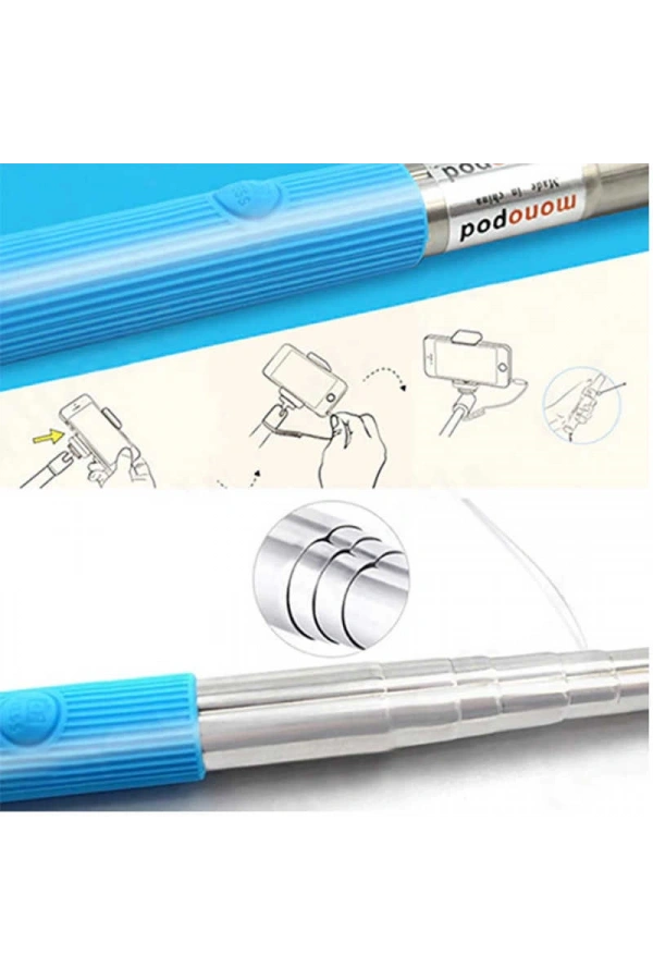 Zore SLF 01 Kablolu Selfie Çubuğu