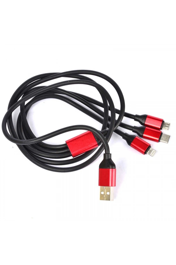 Zore Suffie MTL 3 in 1 Usb Kablo