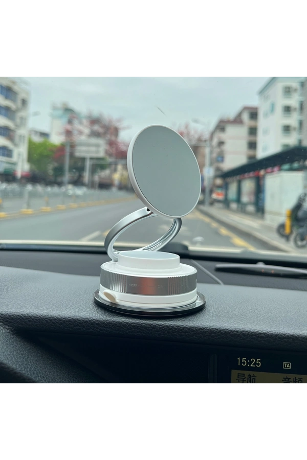 Zore T28 Vakum Özellikli 360 Derece Dönebilen Magnetik Telefon Tutucu