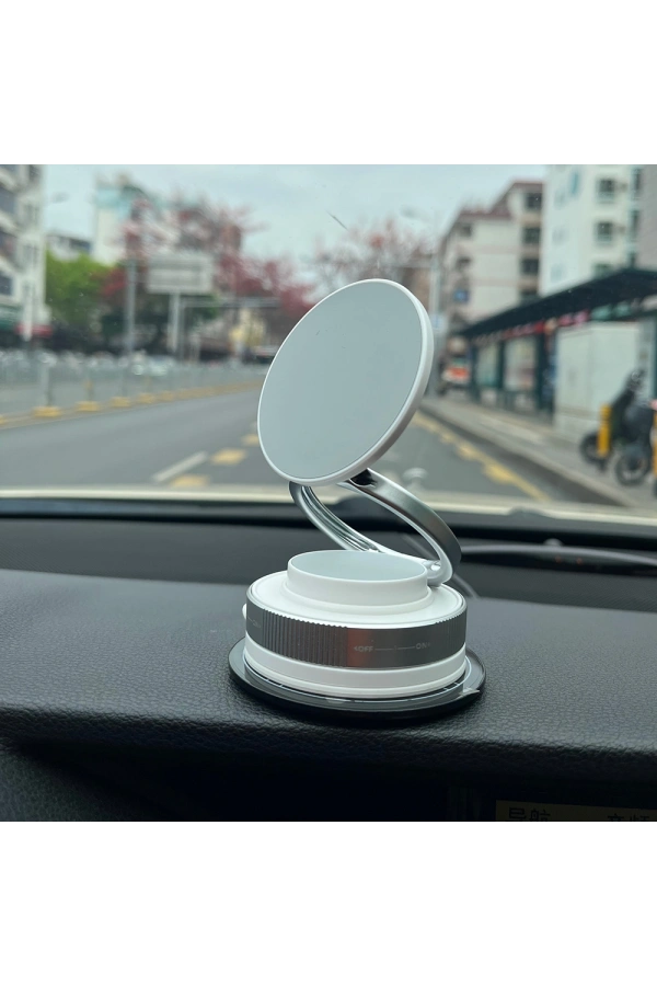 Zore T28 Vakum Özellikli 360 Derece Dönebilen Magnetik Telefon Tutucu