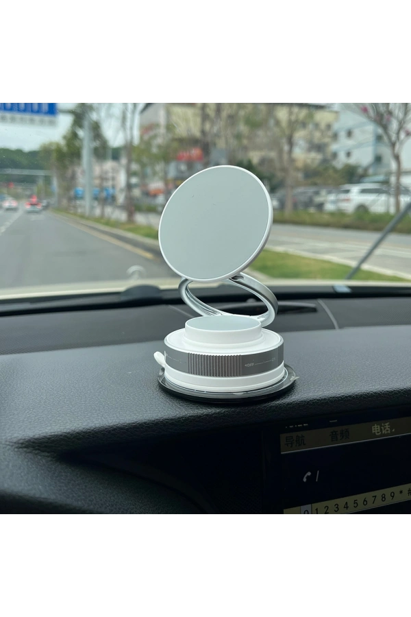Zore T28 Vakum Özellikli 360 Derece Dönebilen Magnetik Telefon Tutucu