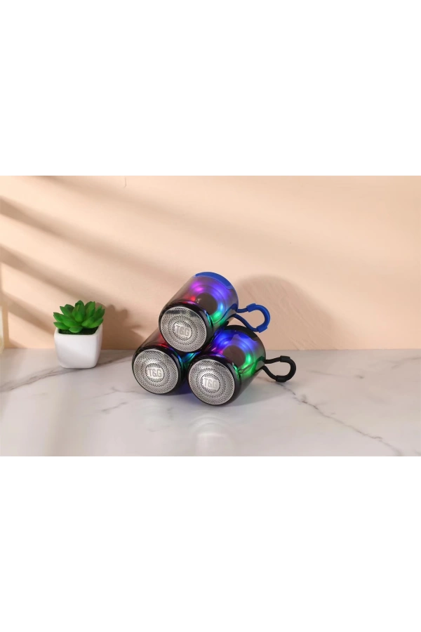 Zore TG314 Ayarlanabilir RGB Işıklı Bluetooth Hoparlör Speaker