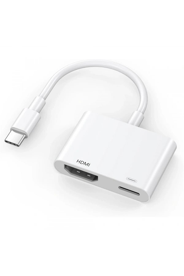 Zore Type-C to Type-C PD100W + HDMI 4K@30Hz 2in1 Adaptör