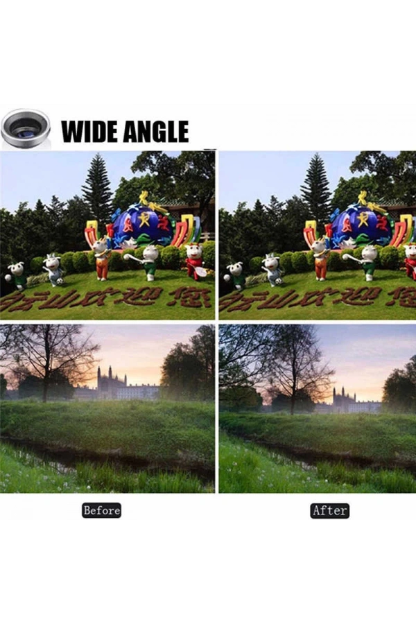 Zore Universal Balık Gözü Kamera Lensi