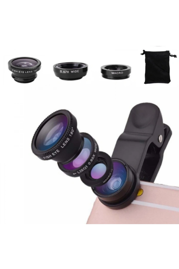 Zore Universal Balık Gözü Kamera Lensi