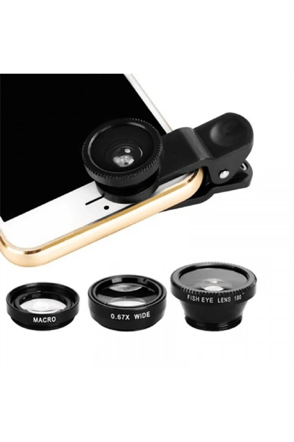 Zore Universal Balık Gözü Kamera Lensi