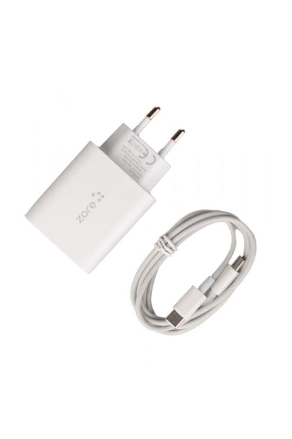 ​Zore XMac Serisi X6 Type-C to Type-C Ev Şarj Aleti 20W